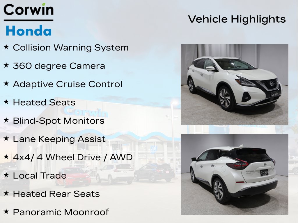 Used 2019 Nissan Murano SL w/ SL Technology Package AWD/4WD image 11