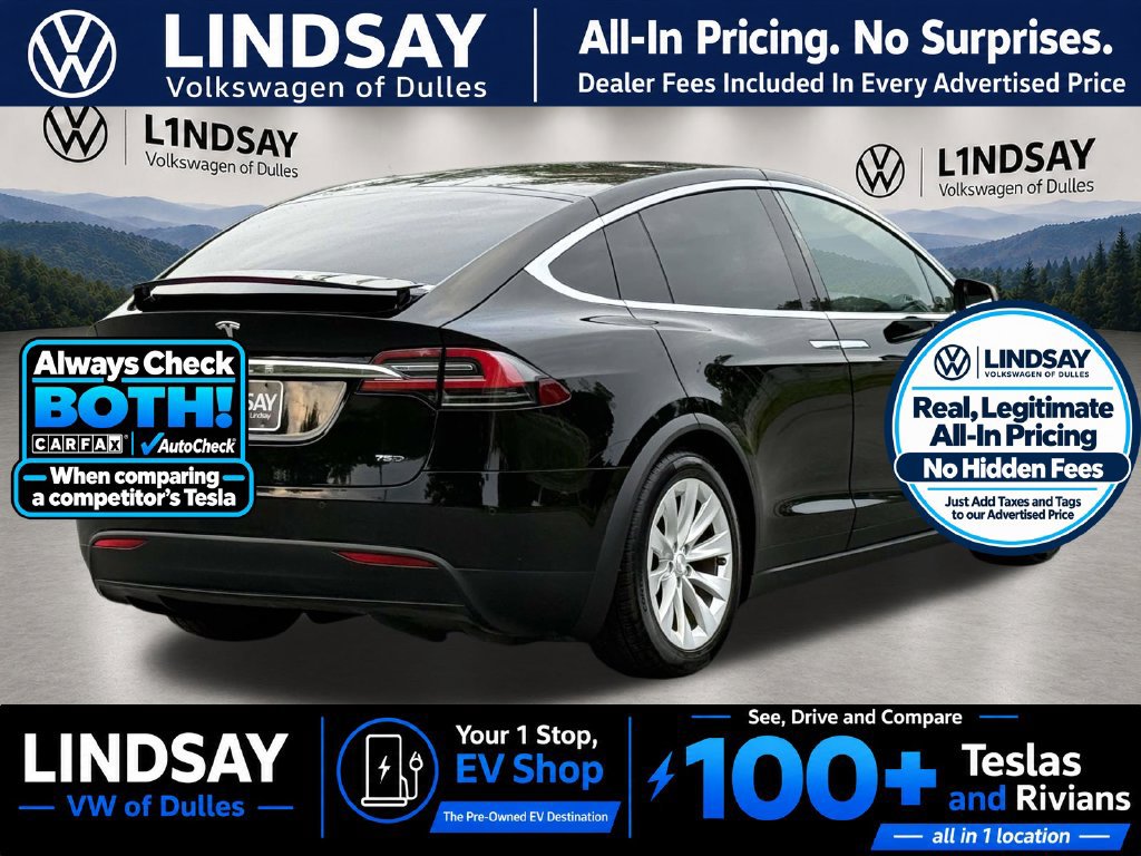 Used 2017 Tesla Model X 75D AWD/4WD image 7