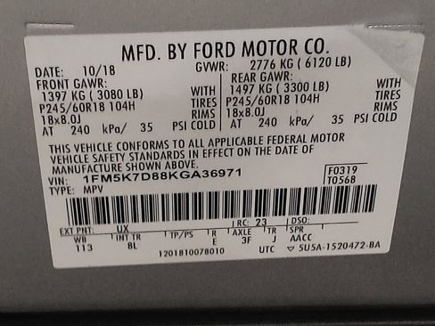 Used 2019 Ford Explorer XLT FWD image 33