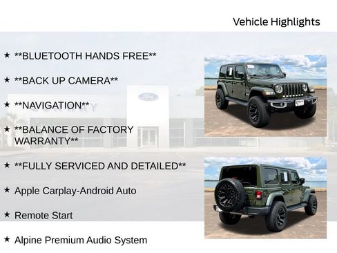 Used 2022 Jeep Wrangler Unlimited Sahara AWD/4WD image 6