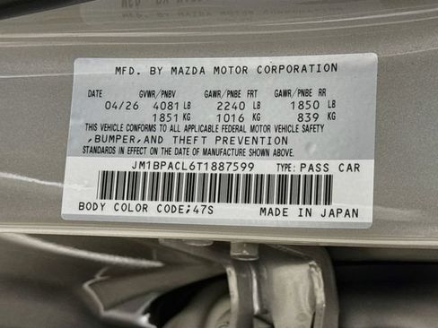 New 2026 MAZDA MAZDA3 2.5 S Sedan w/ Preferred Pkg FWD image 31
