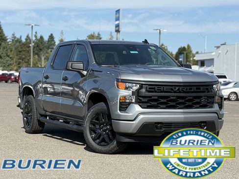 New 2025 Chevrolet Silverado 1500 Custom w/ Turbomax Blackout Package image 5