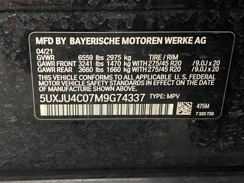 Used 2021 BMW X5 M50i image 22