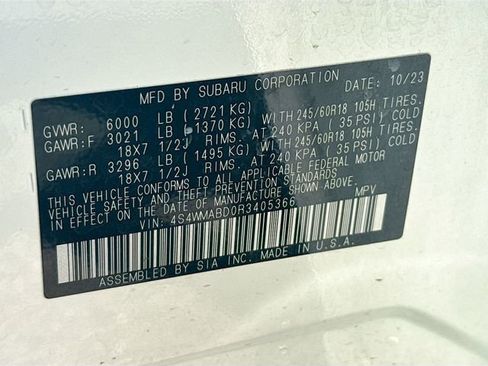 Used 2024 Subaru Ascent Premium AWD/4WD image 32