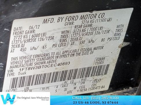 Used 2012 Ford F350 Lariat w/ Chrome Pkg image 25