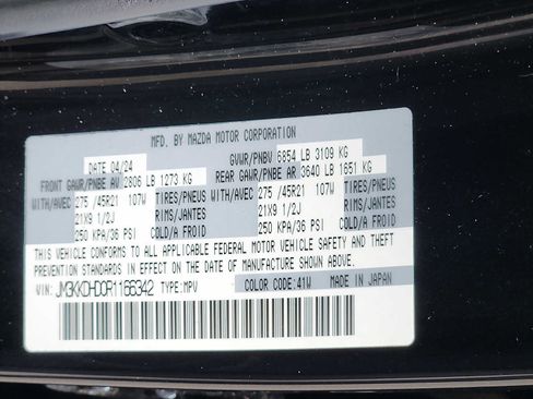 Used 2024 MAZDA CX-90 3.3 Turbo w/ Premium Package AWD/4WD image 26