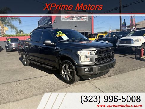 Used 2015 Ford F150 Lariat w/ Equipment Group 502A Luxury AWD/4WD image 1