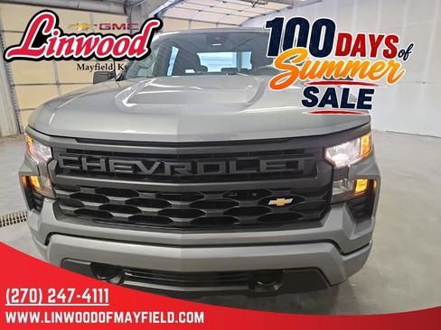 Used 2024 Chevrolet Silverado 1500 Custom AWD/4WD image 3