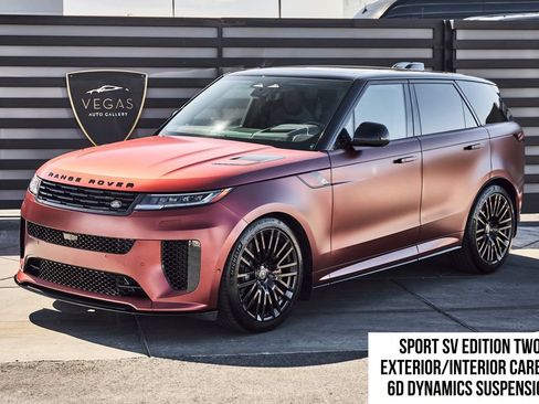 Used 2025 Land Rover Range Rover Sport SV Edition Two AWD/4WD image 1