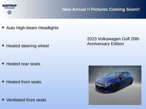 Used 2023 Volkswagen Golf 20th Anniversary Edition image 11
