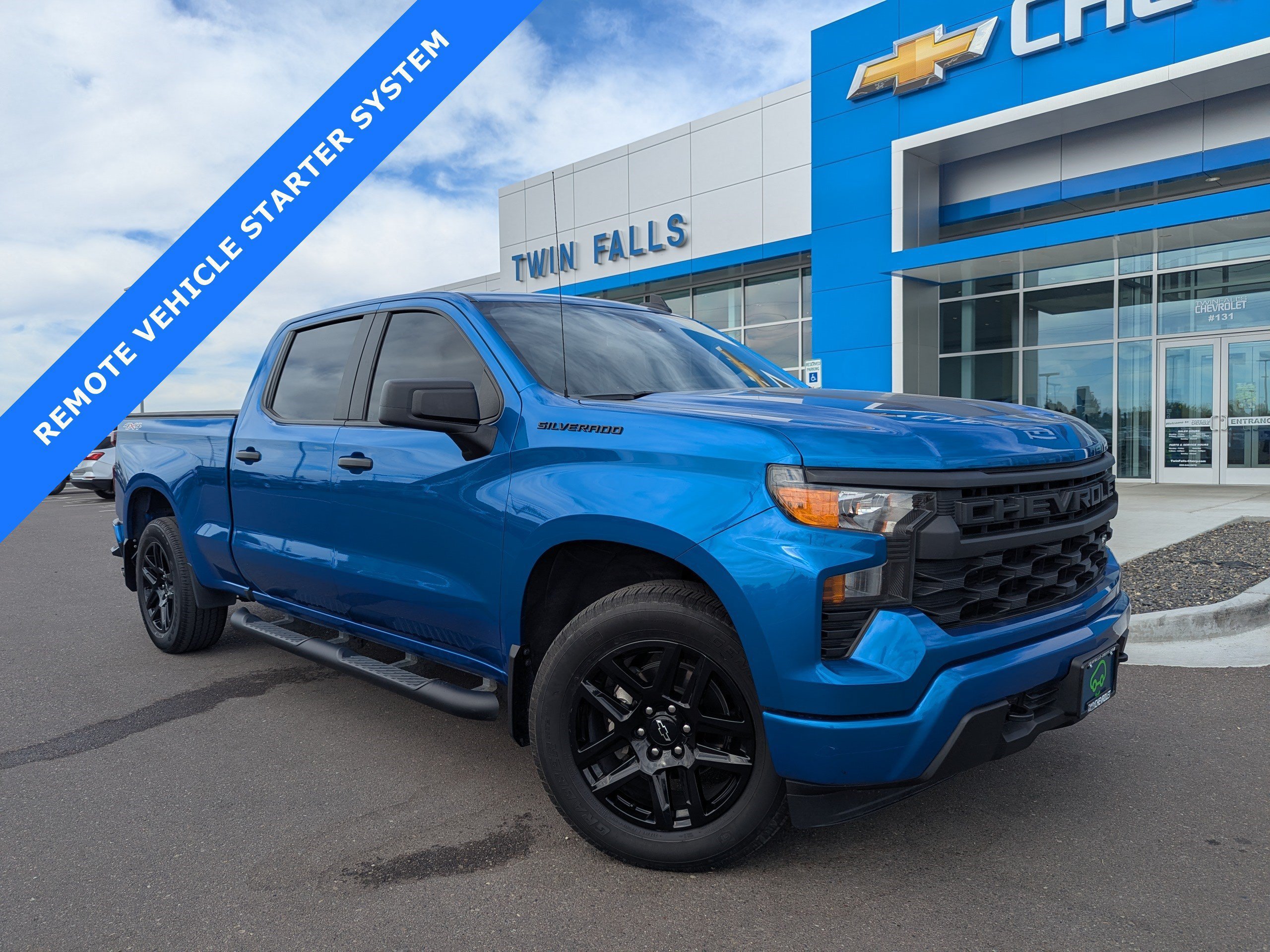 Certified 2024 Chevrolet Silverado 1500 Custom w/ Rally Edition AWD/4WD image 1