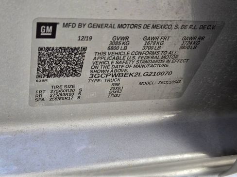 Used 2020 Chevrolet Silverado 1500 Custom w/ Custom Value Package RWD image 16