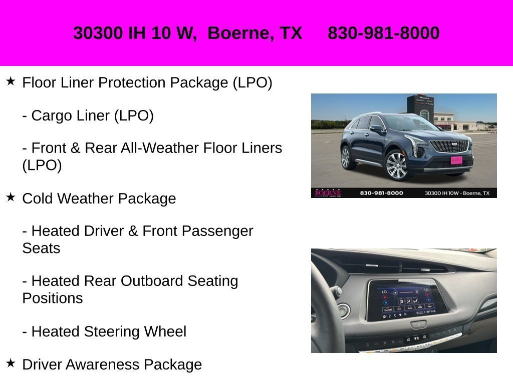 Used 2022 Cadillac XT4 Premium Luxury w/ Cold Weather Package FWD image 30