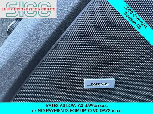 Used 2020 Chevrolet Traverse RS w/ LPO, 'HIT The Road' Package AWD/4WD image 22