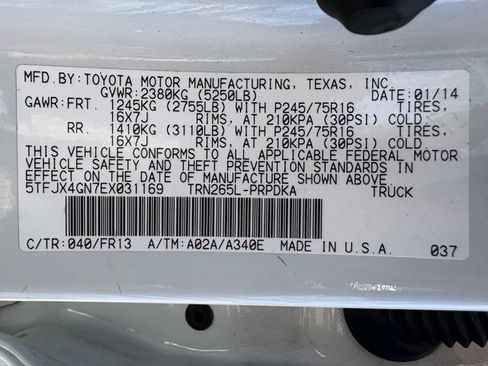 Used 2014 Toyota Tacoma PreRunner w/ Convenience Package RWD image 28
