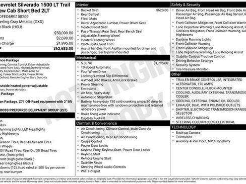Used 2024 Chevrolet Silverado 1500 LT Trail Boss AWD/4WD image 2
