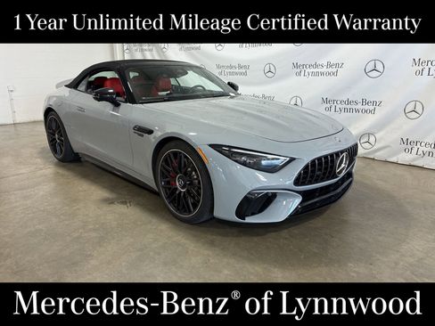 Used 2024 Mercedes-Benz SL 55 AMG 4MATIC image 1