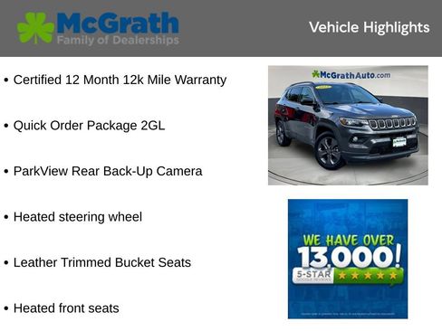Used 2022 Jeep Compass Latitude AWD/4WD image 6