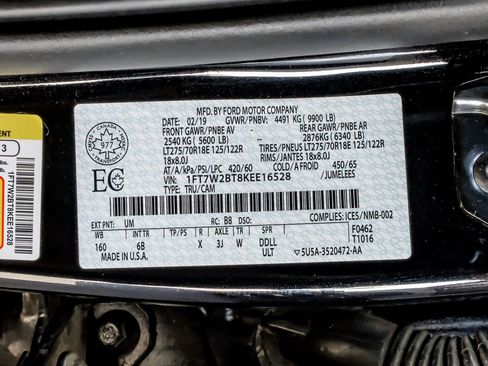 Used 2019 Ford F250 Lariat w/ Lariat Ultimate Package image 66