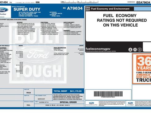 Used 2014 Ford F350 XL w/ Power Equipment Group AWD/4WD image 9