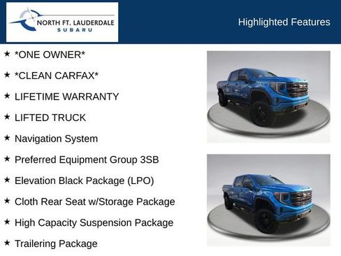 Used 2023 GMC Sierra 1500 Elevation w/ LPO, Elevation Black Package RWD image 7