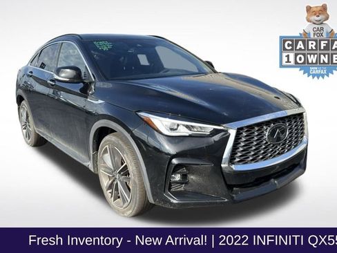 Used 2022 INFINITI QX55 Luxe w/ Cargo Package AWD/4WD image 1