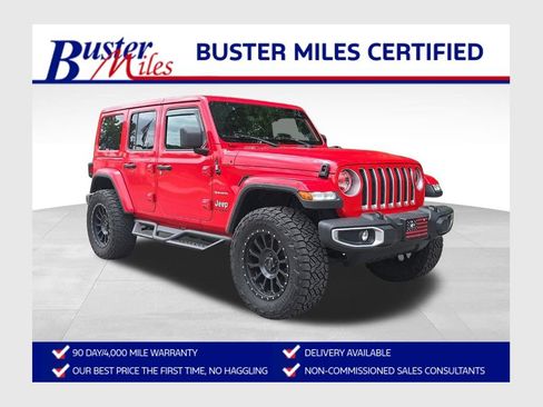 Used 2018 Jeep Wrangler Unlimited Sahara AWD/4WD image 1