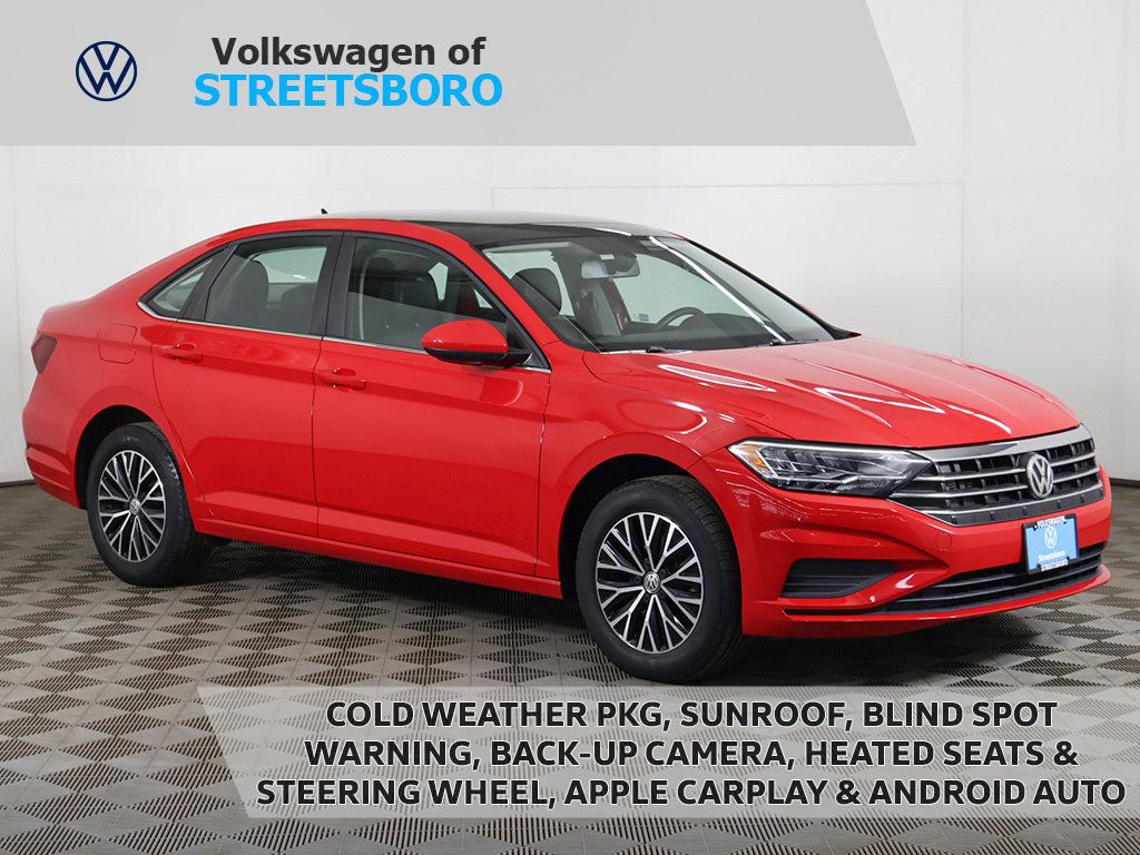 Used 2020 Volkswagen Jetta SE w/ SE Cold Weather Package FWD image 1