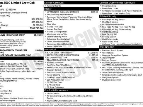 Used 2025 RAM 3500 Limited AWD/4WD image 41