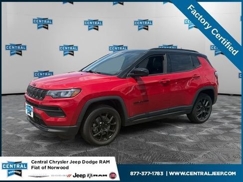 Certified 2023 Jeep Compass Latitude w/ Sun and Sound Group AWD/4WD image 1