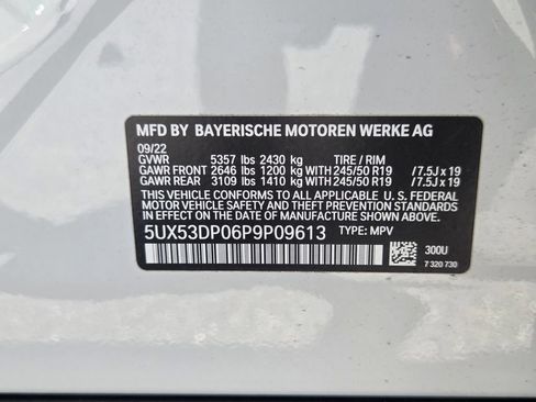 Used 2023 BMW X3 xDrive30i w/ Convenience Package AWD/4WD image 33