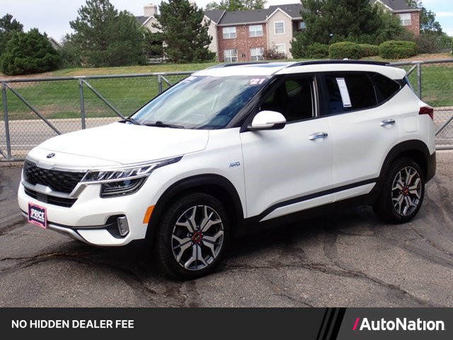 Used 2021 Kia Seltos SX w/ SX Sunroof Package AWD/4WD image 1