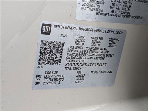 New 2026 Chevrolet Silverado 1500 Custom Trail Boss image 19