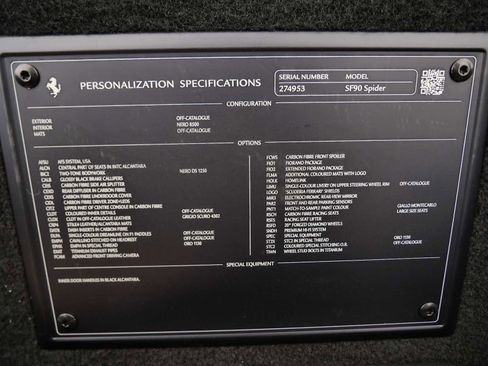 Certified 2022 Ferrari SF90 Spider image 30
