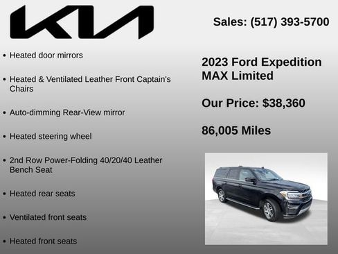 Used 2023 Ford Expedition Max Limited image 15