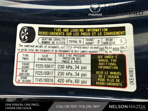 Certified 2025 MAZDA CX-5 AWD 2.5 S w/ Preferred Package image 56