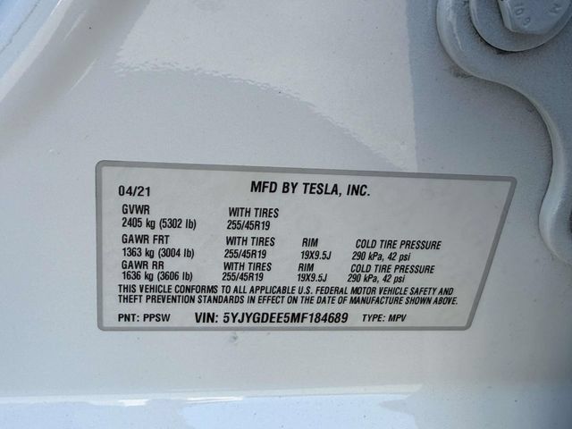 Used 2021 Tesla Model Y Long Range AWD/4WD image 29