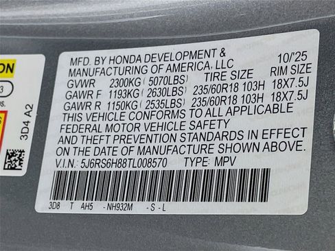 New 2026 Honda CR-V Sport-L image 24