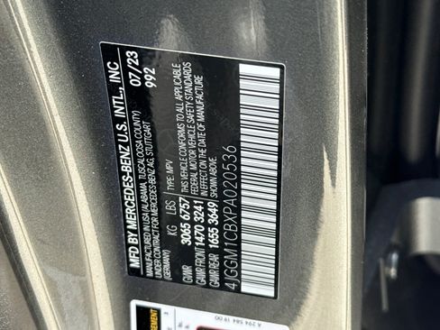 Certified 2023 Mercedes-Benz EQE 350+ 4MATIC SUV image 29