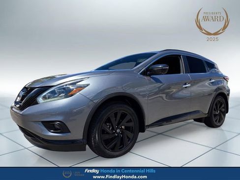 Used 2018 Nissan Murano SL w/ Midnight Edition Package FWD image 1