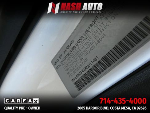 Used 2019 Audi A4 2.0T Premium Plus AWD/4WD image 74