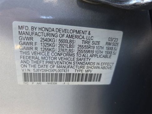 Used 2023 Acura MDX FWD image 23