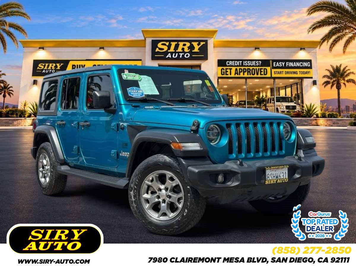 Used 2020 Jeep Wrangler Unlimited Sport AWD/4WD image 1
