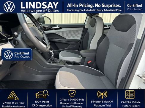 Certified 2023 Volkswagen Taos S w/ IQ Drive S Package FWD image 12