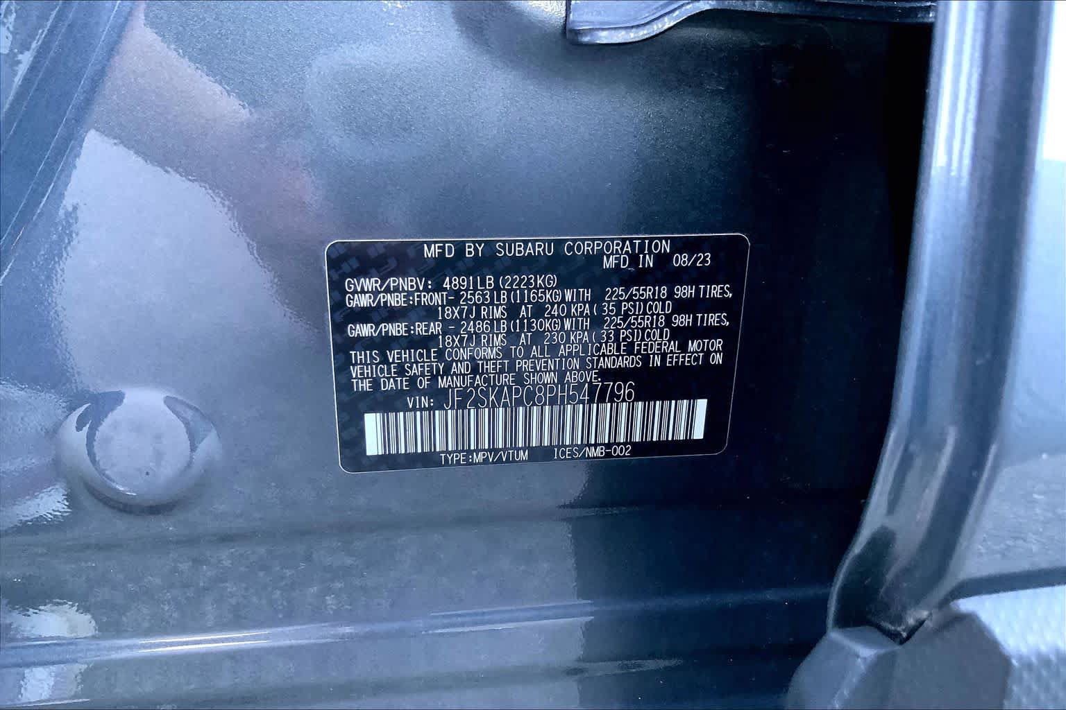 Used 2023 Subaru Forester Limited AWD/4WD image 34