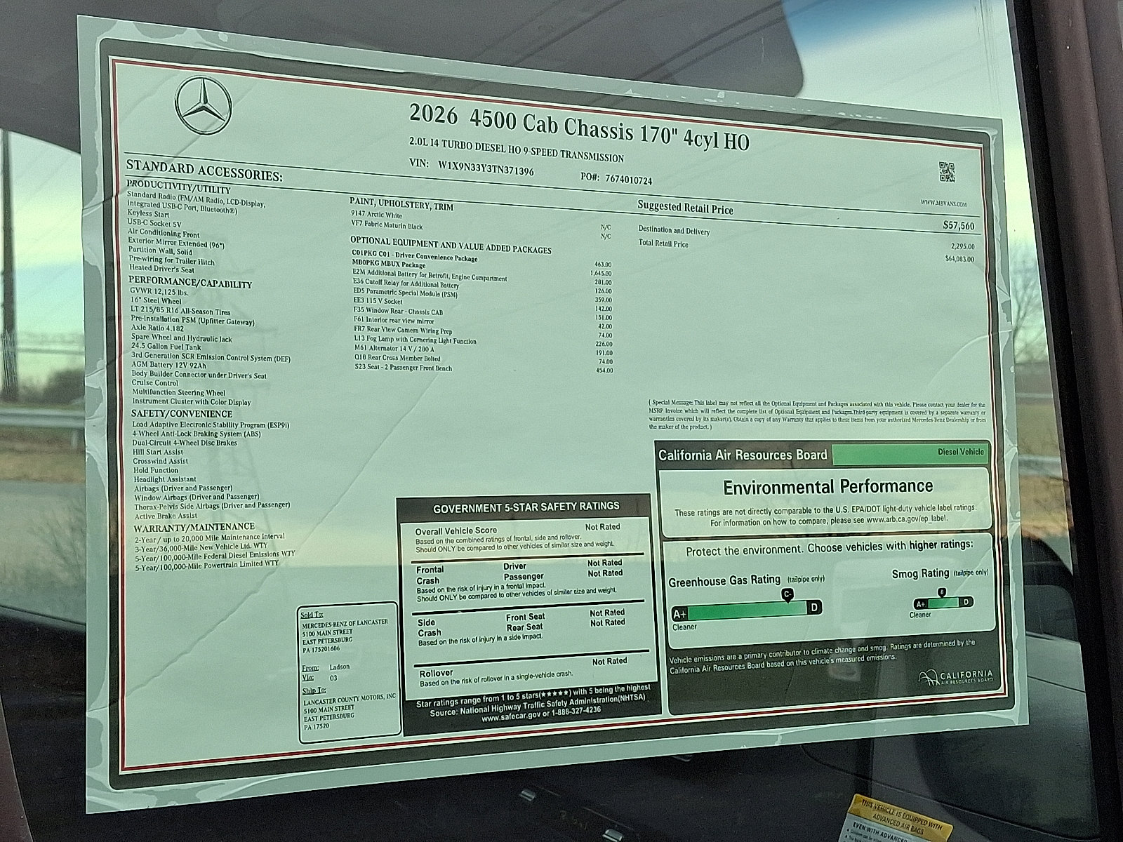 New 2026 Mercedes-Benz Sprinter 4500 image 22