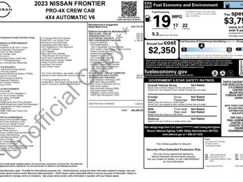 Used 2023 Nissan Frontier PRO-4X w/ Pro Convenience Package image 28