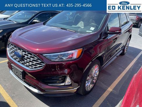 Used 2020 Ford Edge Titanium w/ Equipment Group 301A AWD/4WD image 2