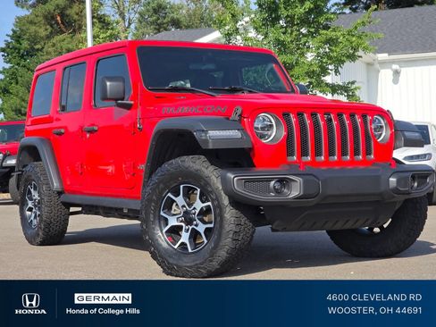 Used 2021 Jeep Wrangler Unlimited Rubicon AWD/4WD image 2