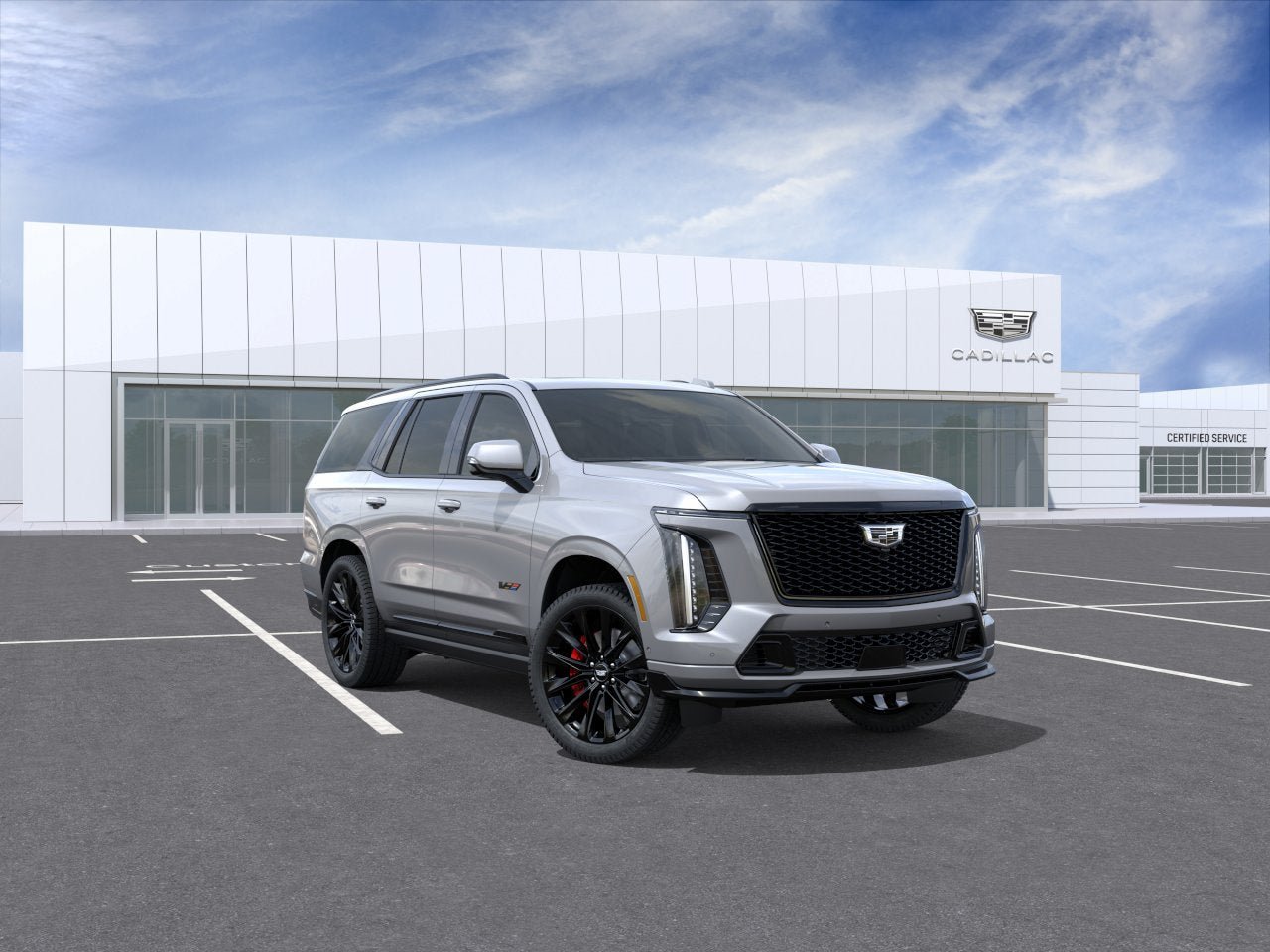 New 2026 Cadillac Escalade V w/ LPO, ONYX Package AWD/4WD image 1